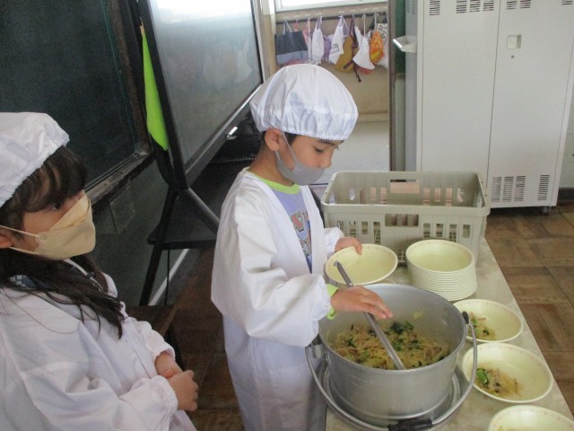 当番の仕事、がんばるよ！