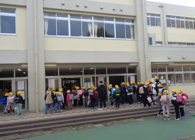 朝のクラス発表