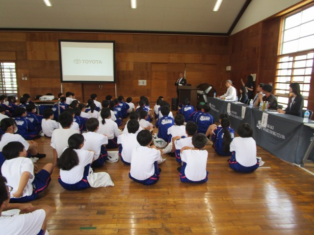 社会人とのふれあいタイム