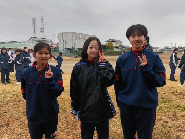 女子入賞者のみなさん